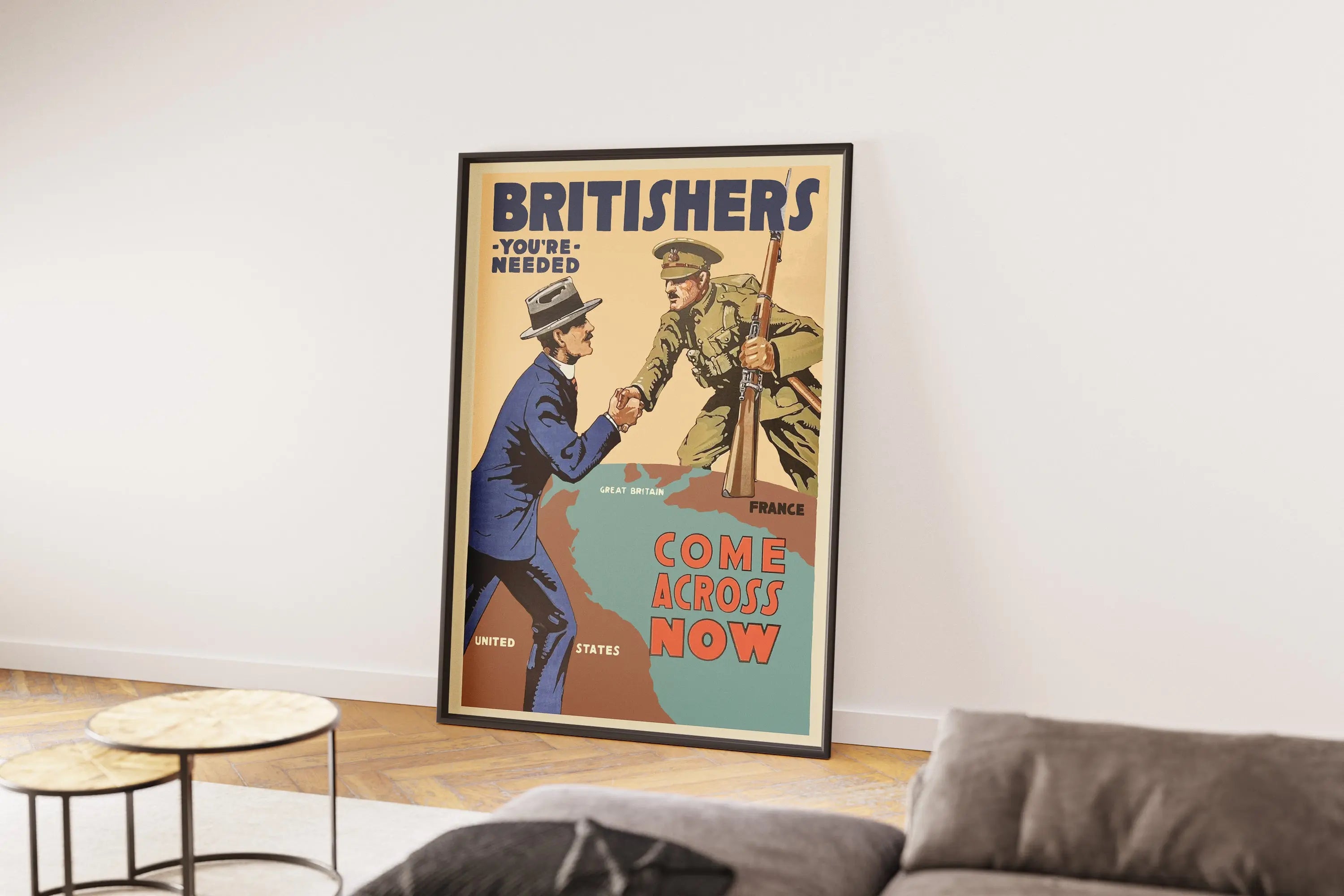Allied-Posters-WW1-Propaganda-Posters TheHistoryPrint