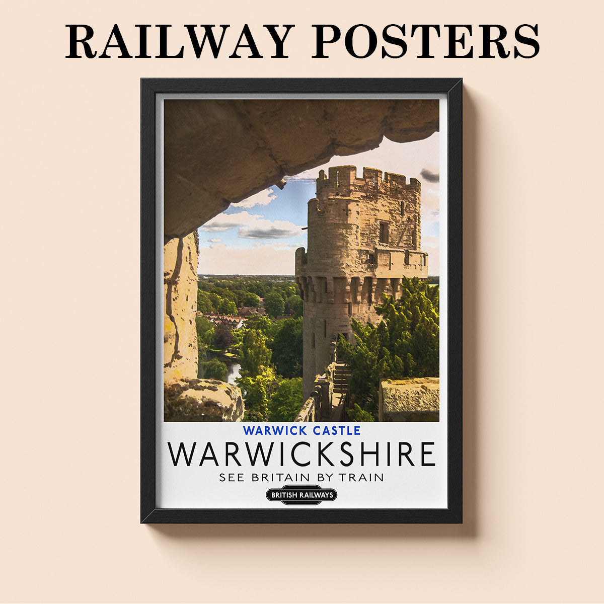 Classic Railway Posters TheHistoryPrint