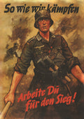 "Soldier" - German WW2 Propaganda Poster TheHistoryPrint