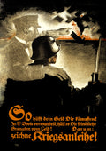 "Submarines" - German WW1 Propaganda Poster TheHistoryPrint
