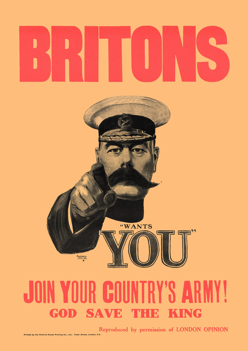 "Britons Want You" - British WW2 Propaganda Poster TheHistoryPrint
