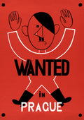 "Wanted in Prague" - Allied WW2 Propaganda Poster TheHistoryPrint