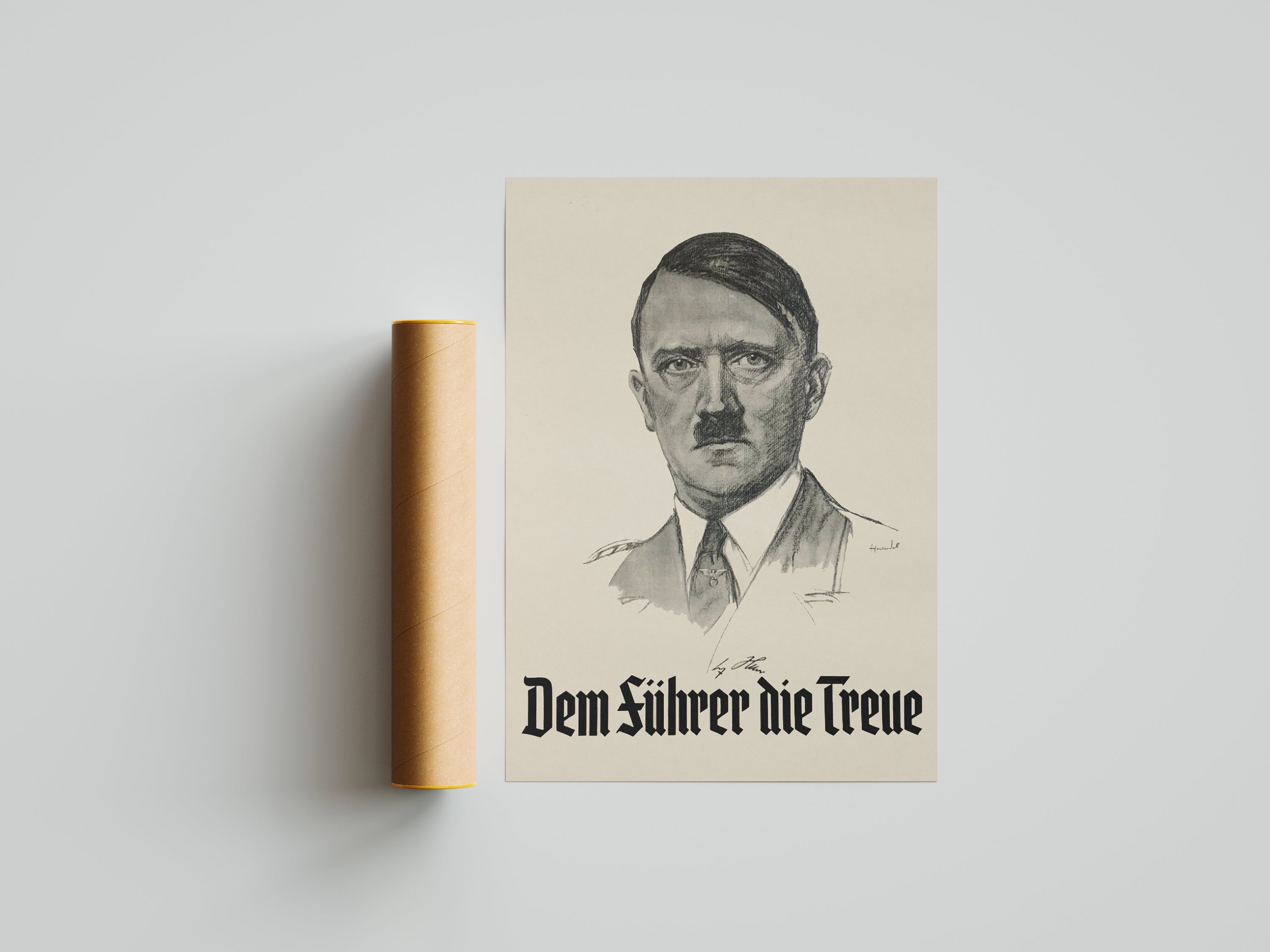 "The Leader" - German WW2 Propaganda Poster TheHistoryPrint