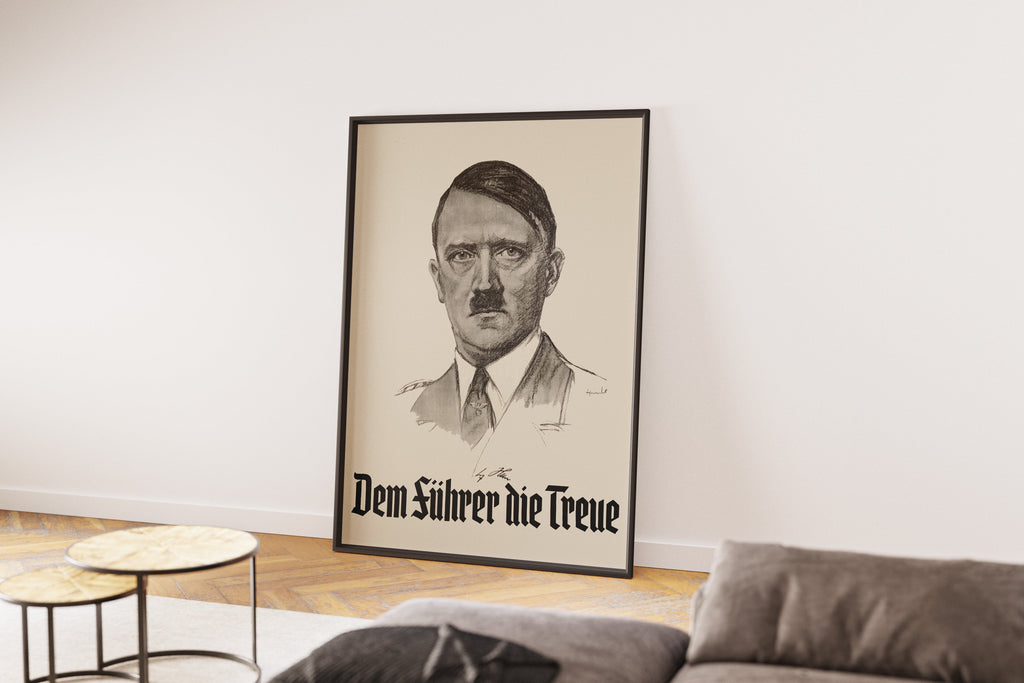 "The Leader" - German WW2 Propaganda Poster TheHistoryPrint