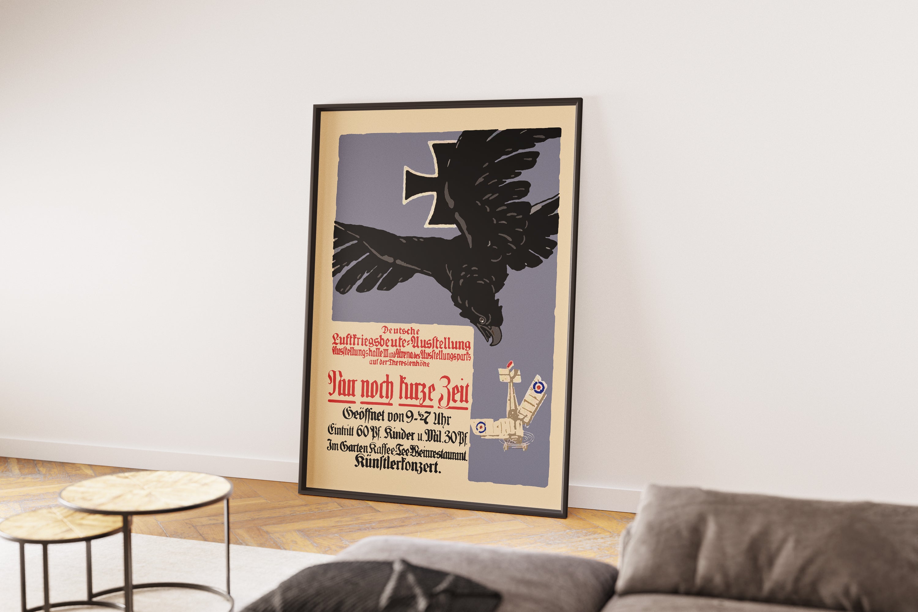 "German Air Service" - German WW1 Propaganda Poster TheHistoryPrint