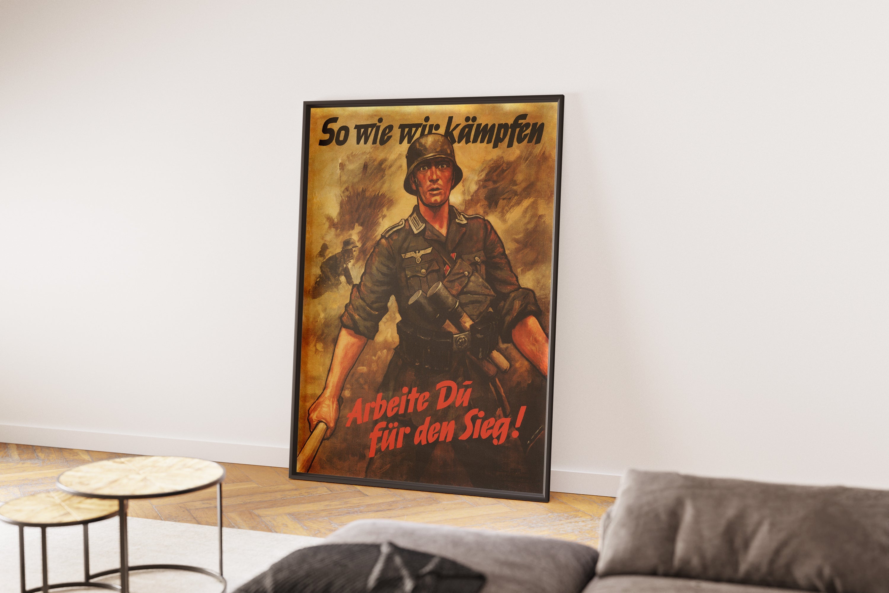 "Soldier" - German WW2 Propaganda Poster TheHistoryPrint