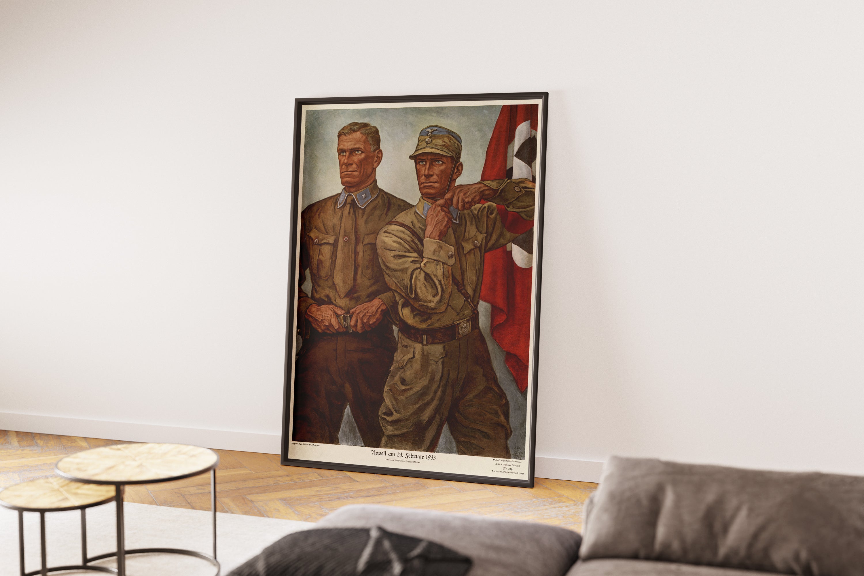 "1933 Soldiers" - German WW2 Propaganda Poster TheHistoryPrint