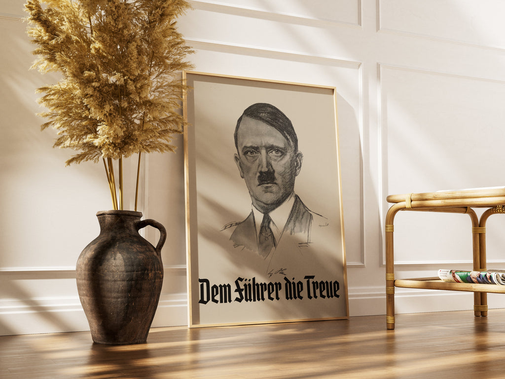 "The Leader" - German WW2 Propaganda Poster TheHistoryPrint