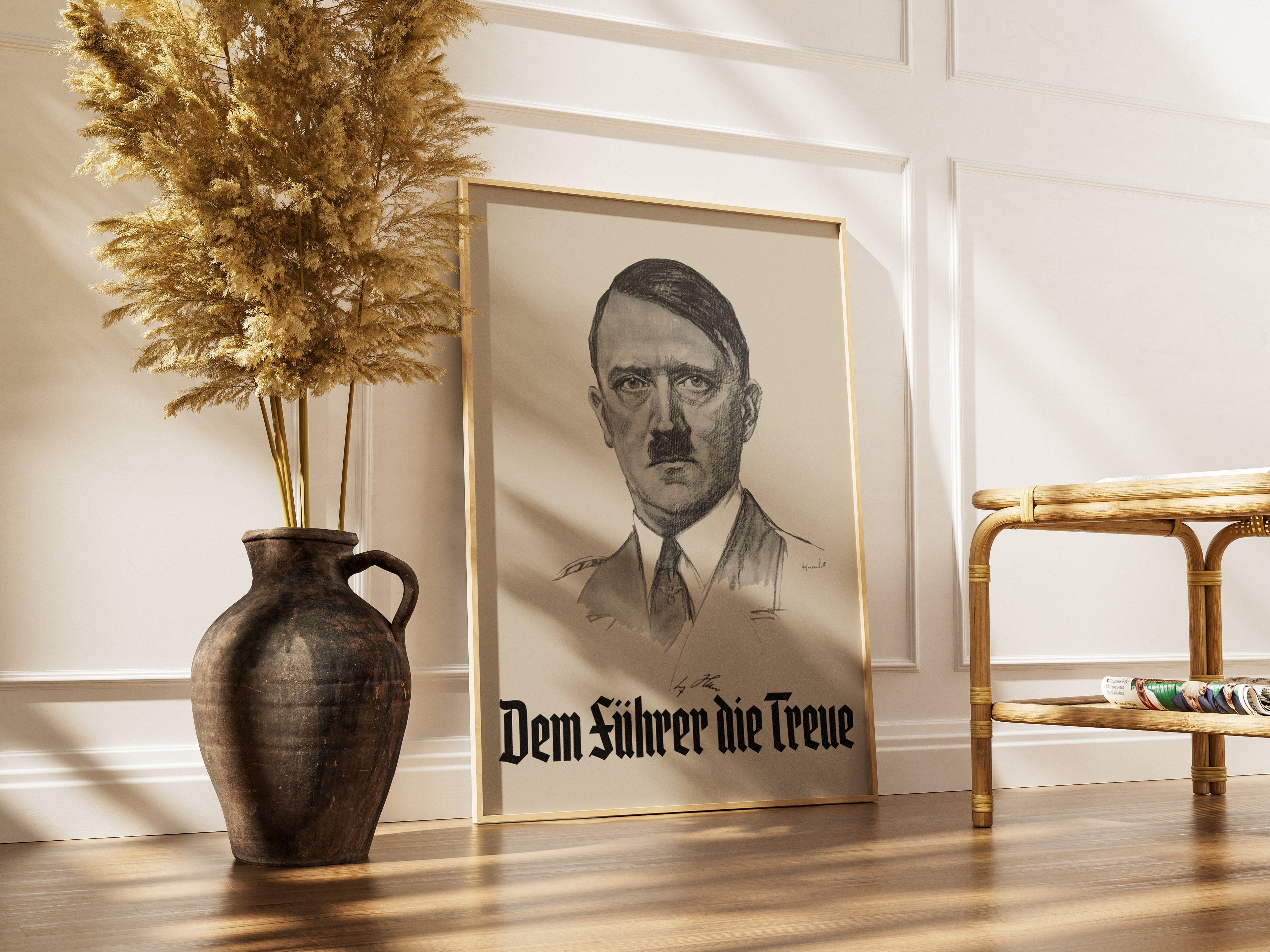 "The Leader" - German WW2 Propaganda Poster TheHistoryPrint