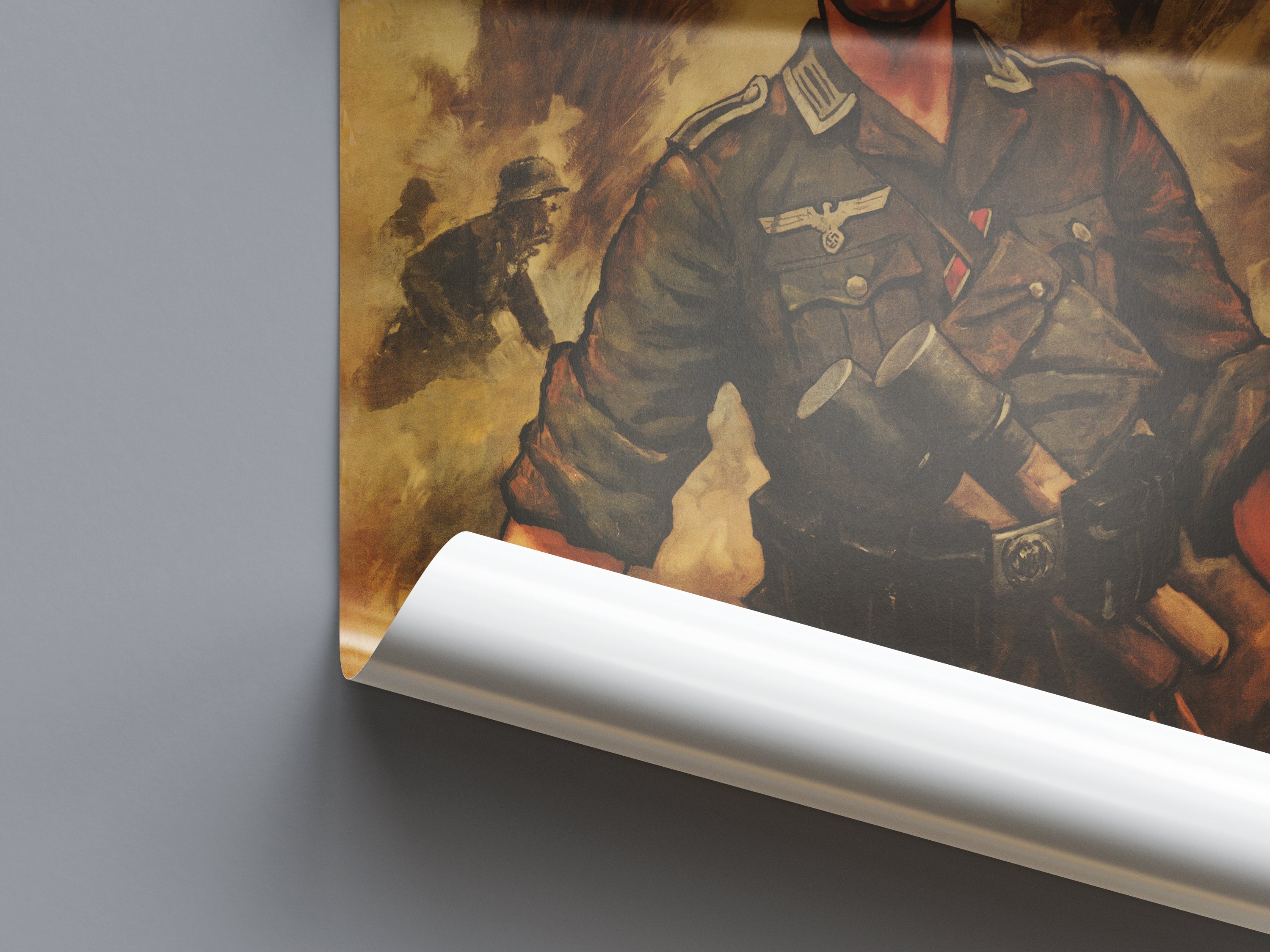"Soldier" - German WW2 Propaganda Poster TheHistoryPrint