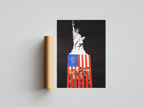 "American Capitalism" - Cold War Poster TheHistoryPrint
