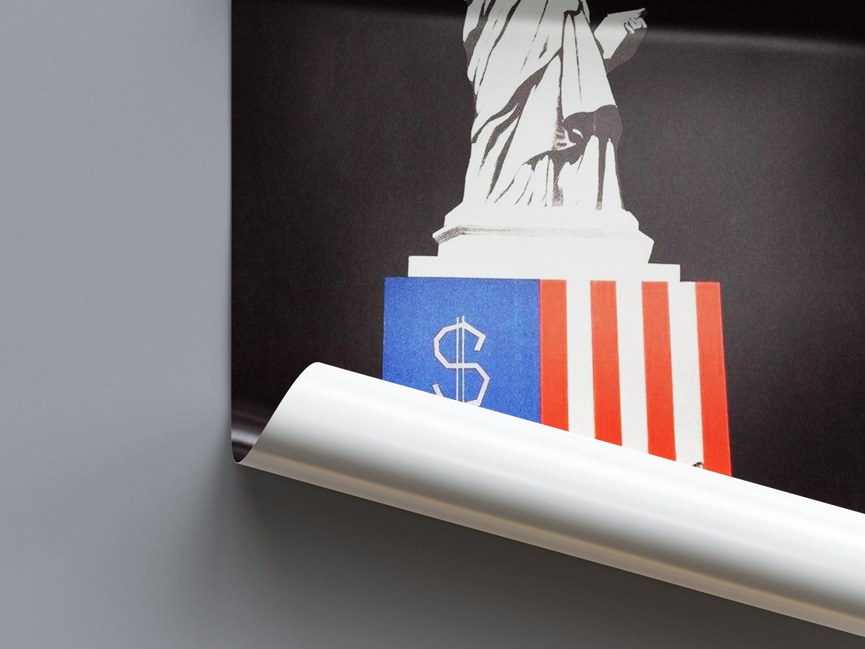 "American Capitalism" - Cold War Poster TheHistoryPrint