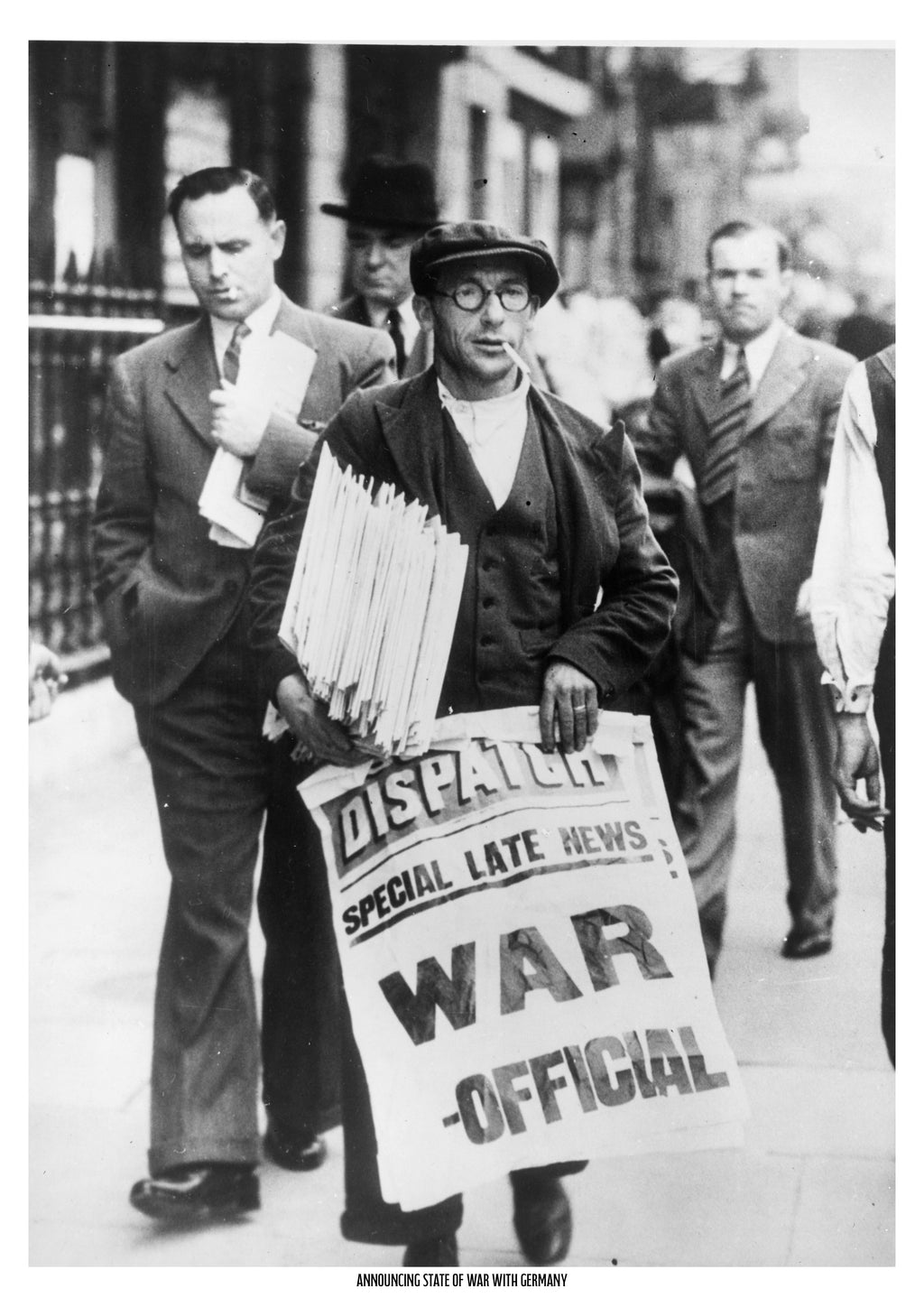 War Declared | Historical Print | WW2 Historical Print