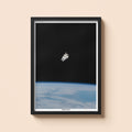 Astronaut in Space | Historical Print | Mid Century Historical Print