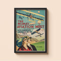 "People's Aviation Meet 1912" - Classic Airline Posters