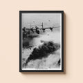 B-24 Liberator Bombing Run | Historical Print | WW2 Historical Print