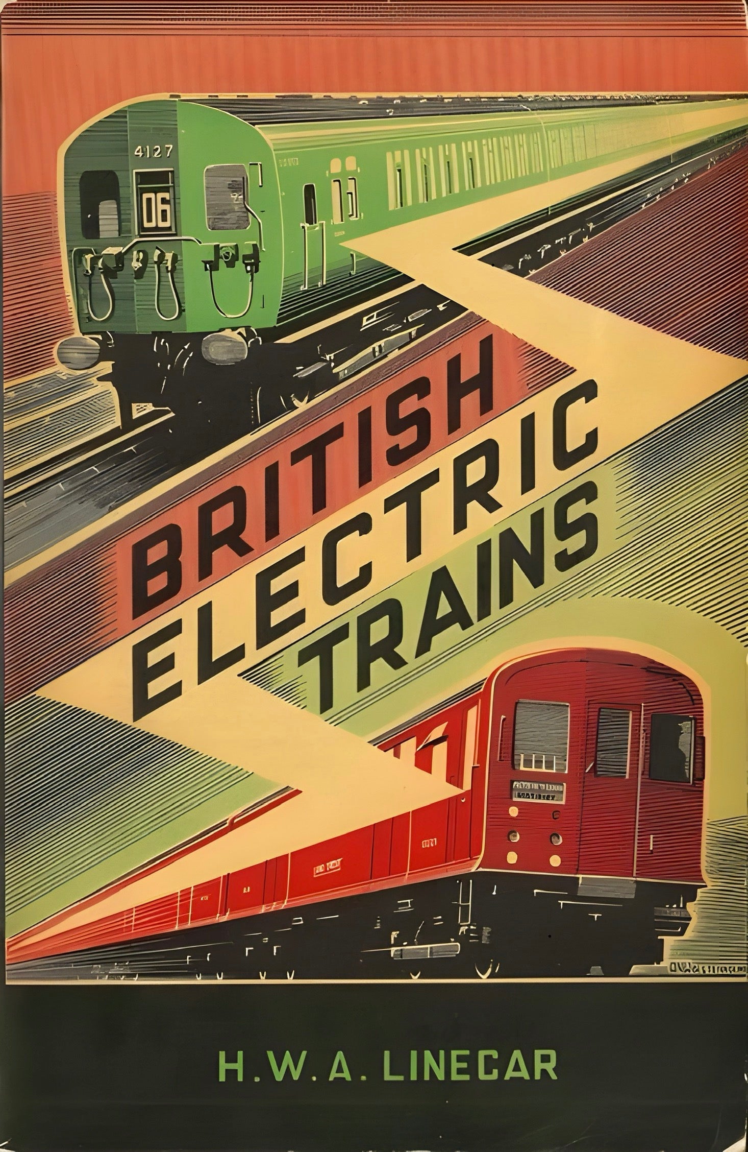 "British Electric Trains" - Classic Railway Posters TheHistoryPrint