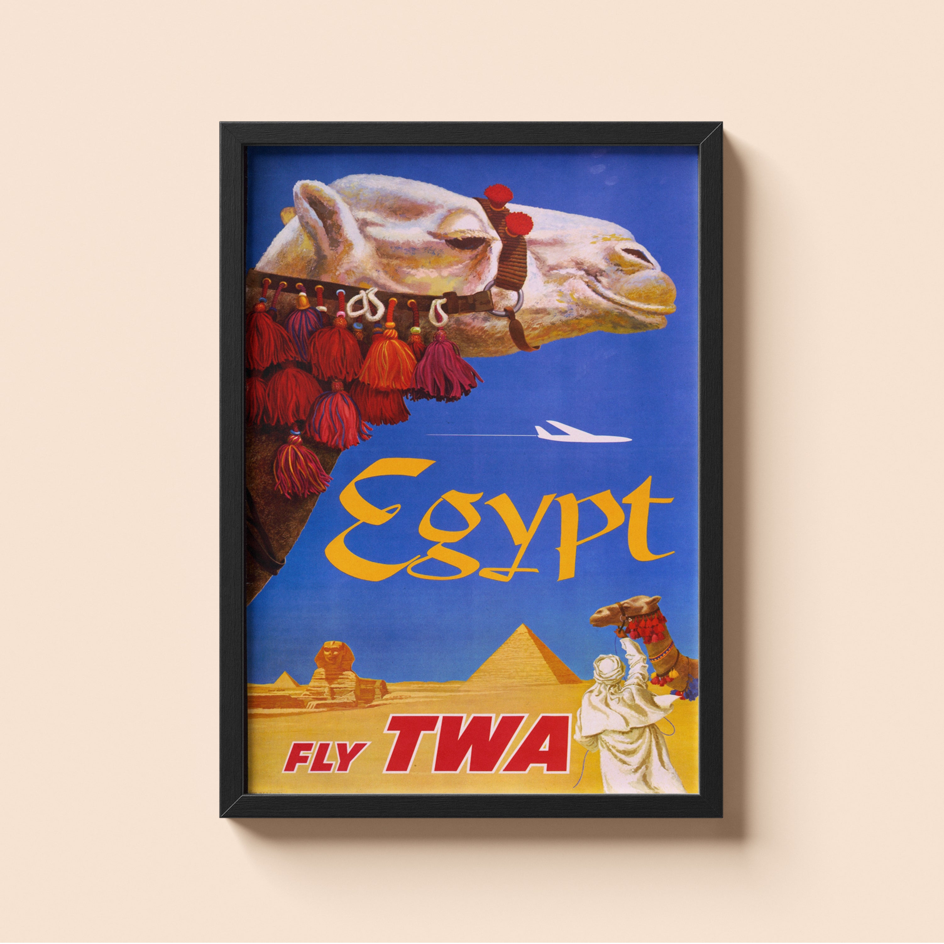 "Egypt TWA" - Classic Airline Posters