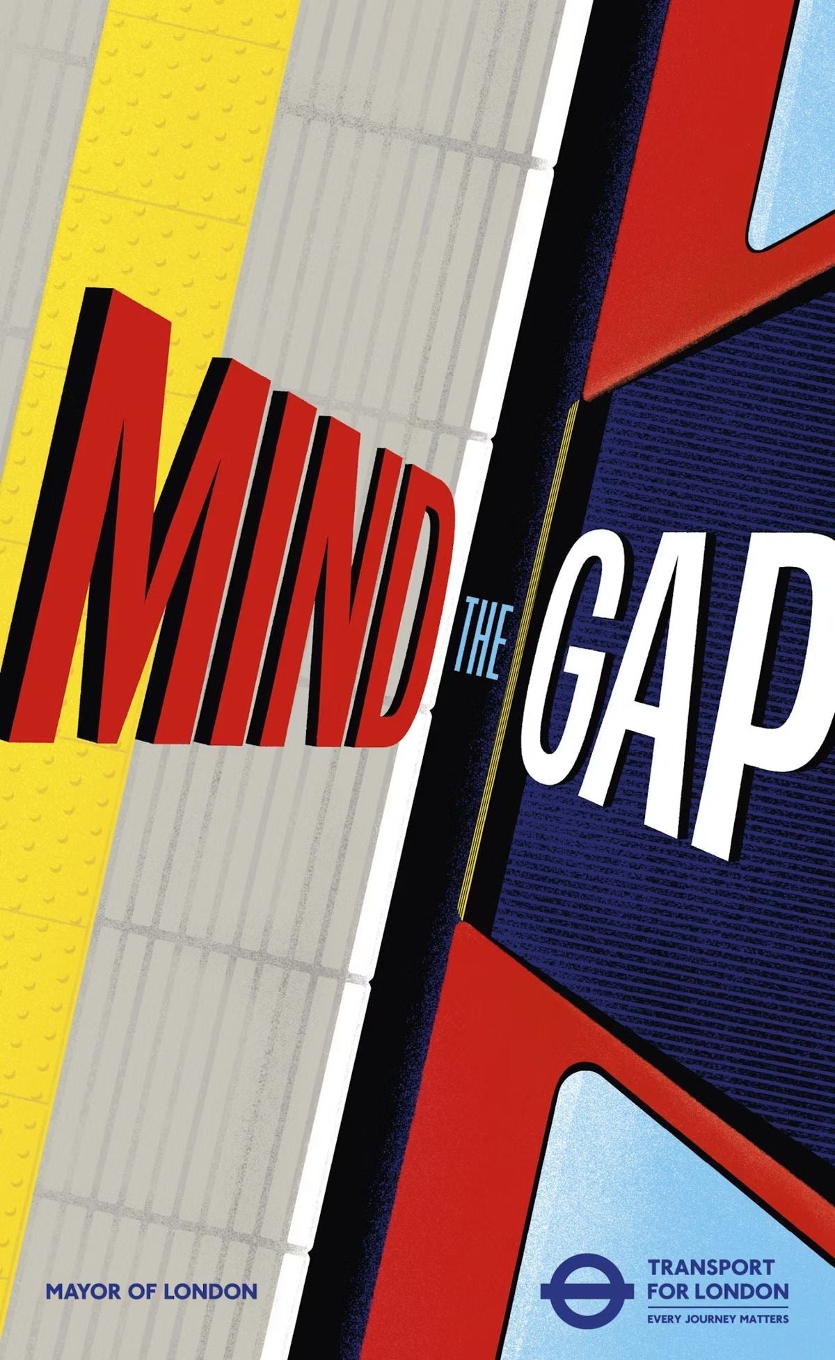 "Mind the Gap" - Classic Railway Posters TheHistoryPrint