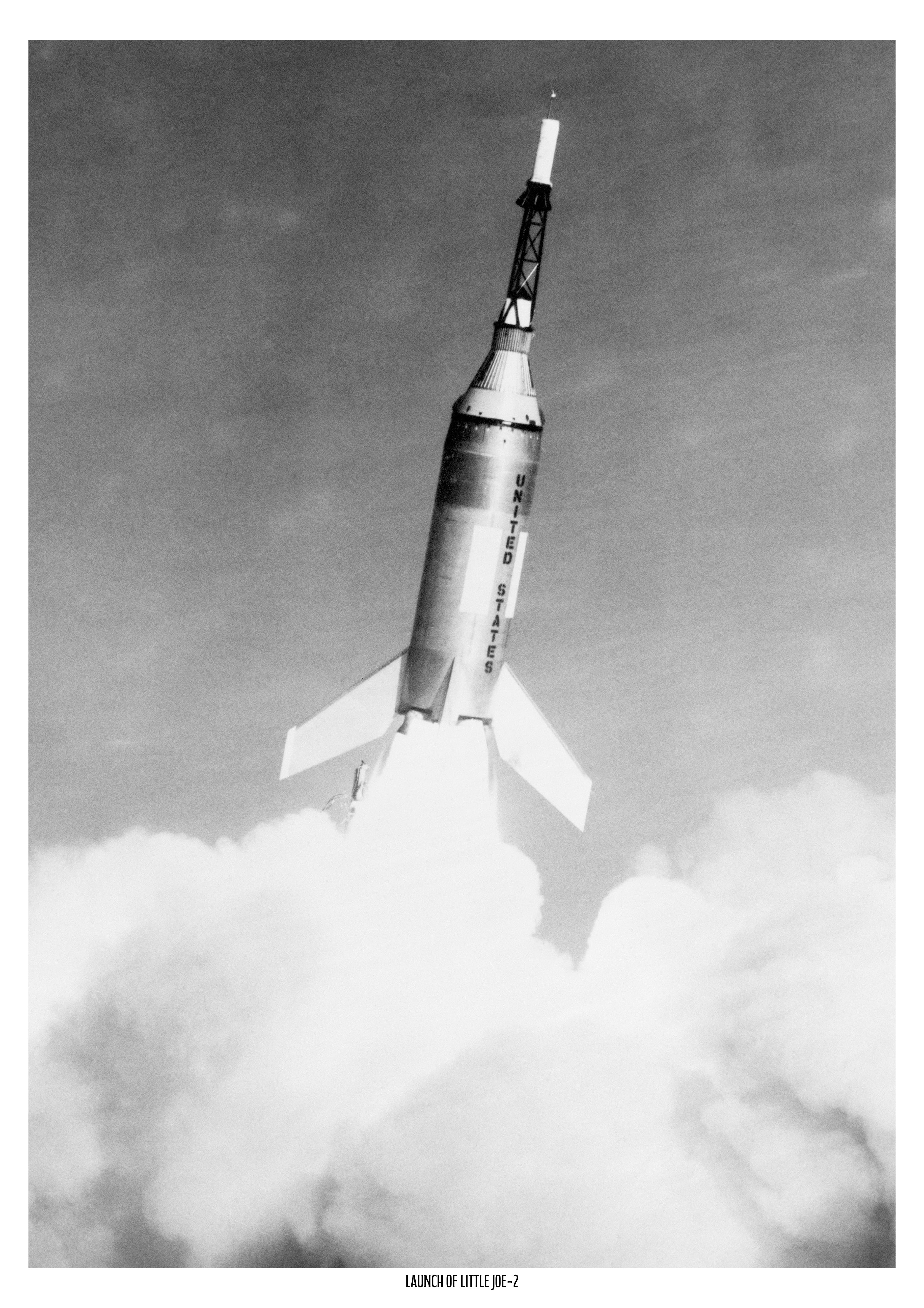 Little Joe II Launch | Historical Print | Mid Century Historical Print