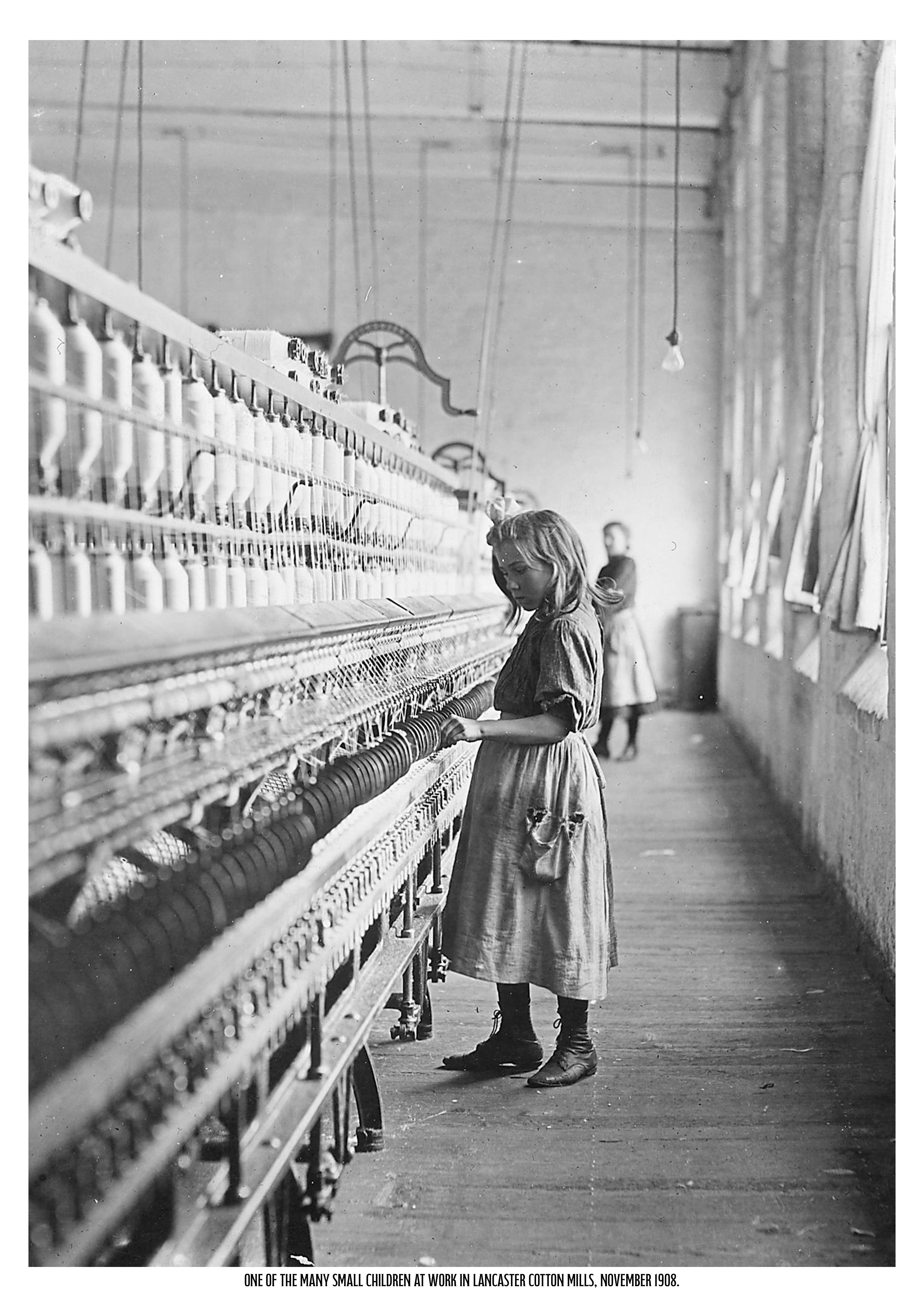 Lancaster Cotton Mills 1908 | Historical Print | Social Historical Print