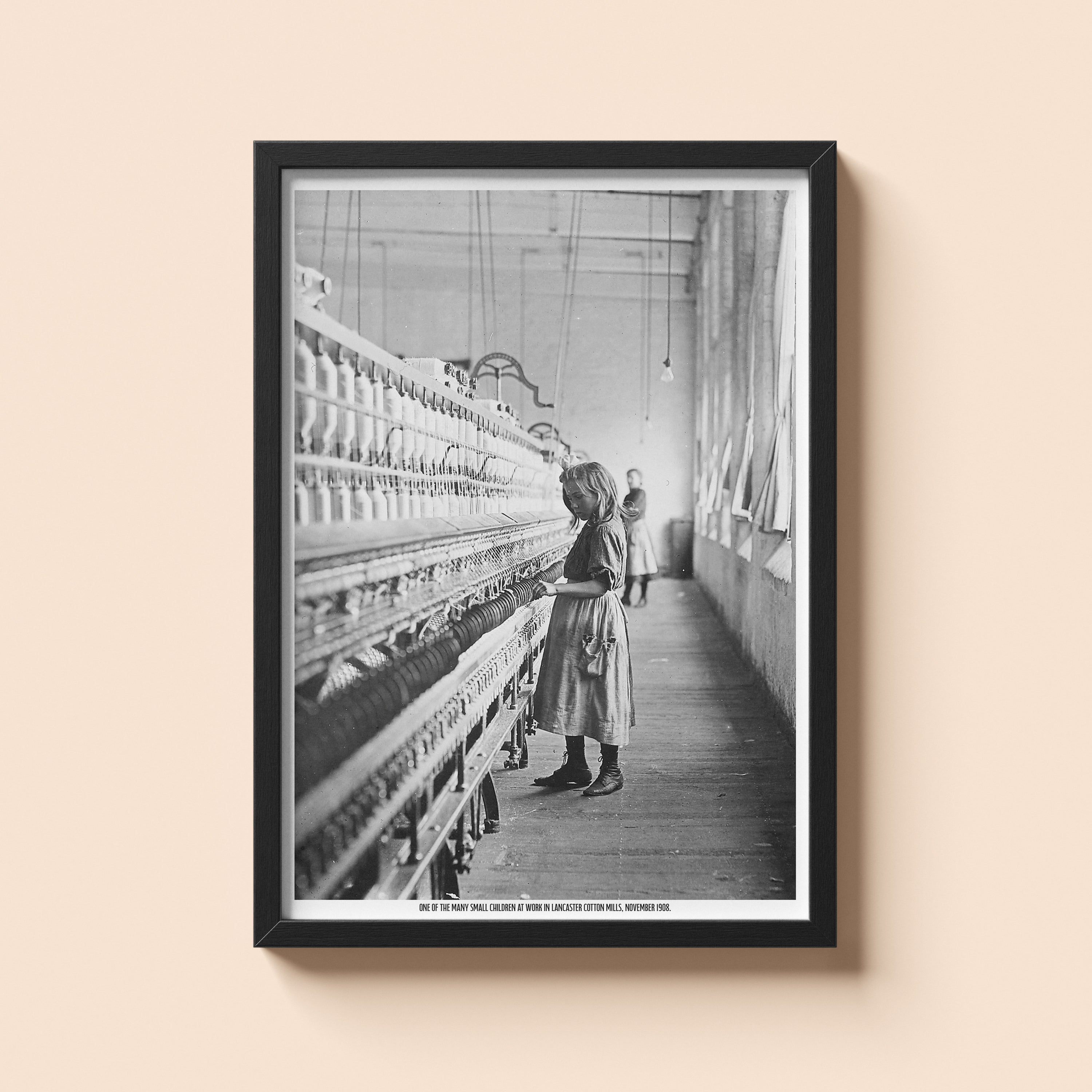Lancaster Cotton Mills 1908 | Historical Print | Social Historical Print