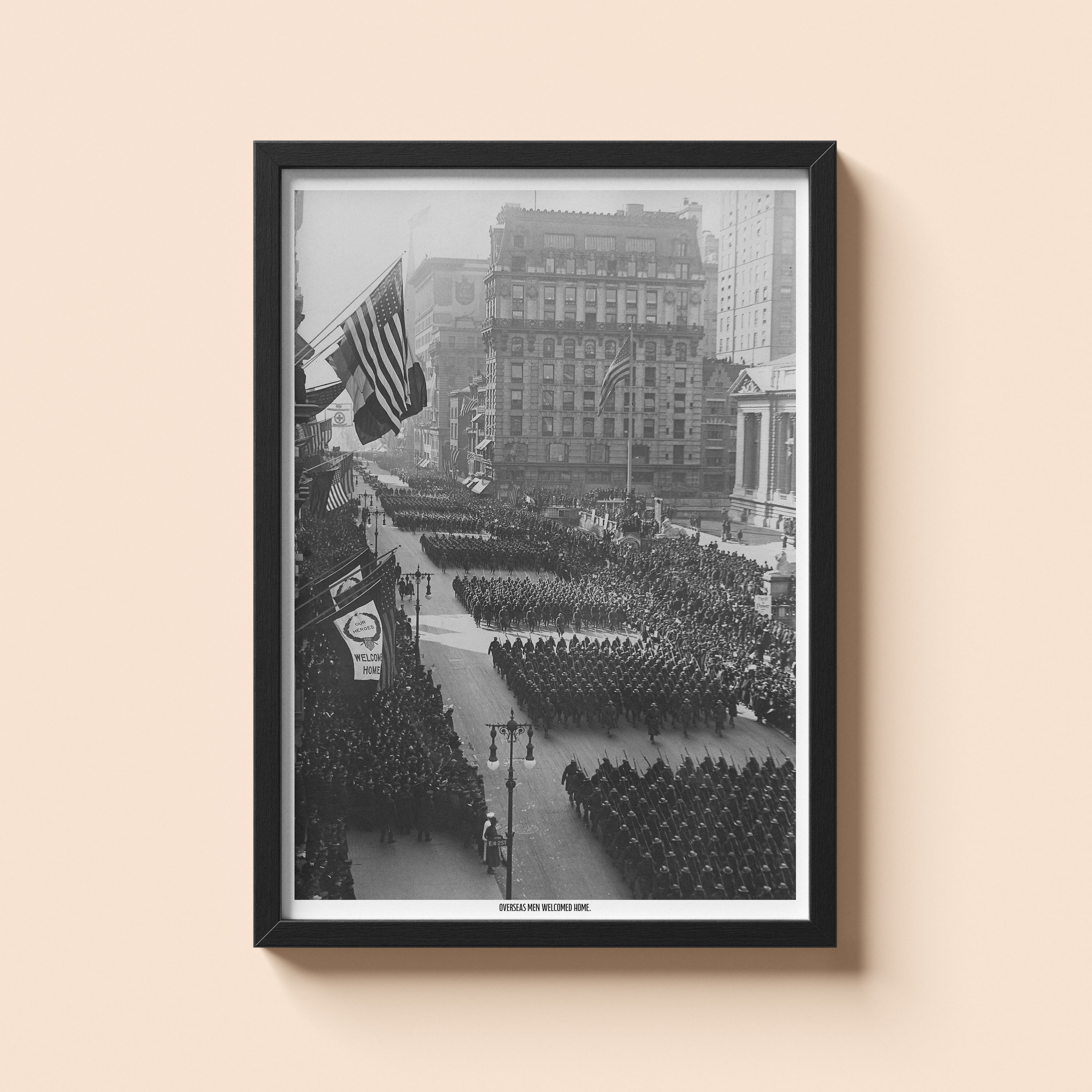 Returning Servicemen | Historical Print | WW2 Historical Print