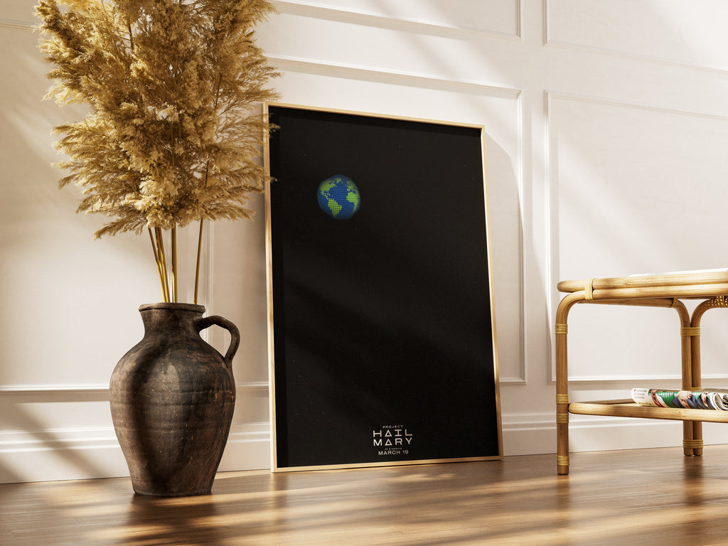Earth Toy - Project Hail Mary Movie Poster | Art Print Space