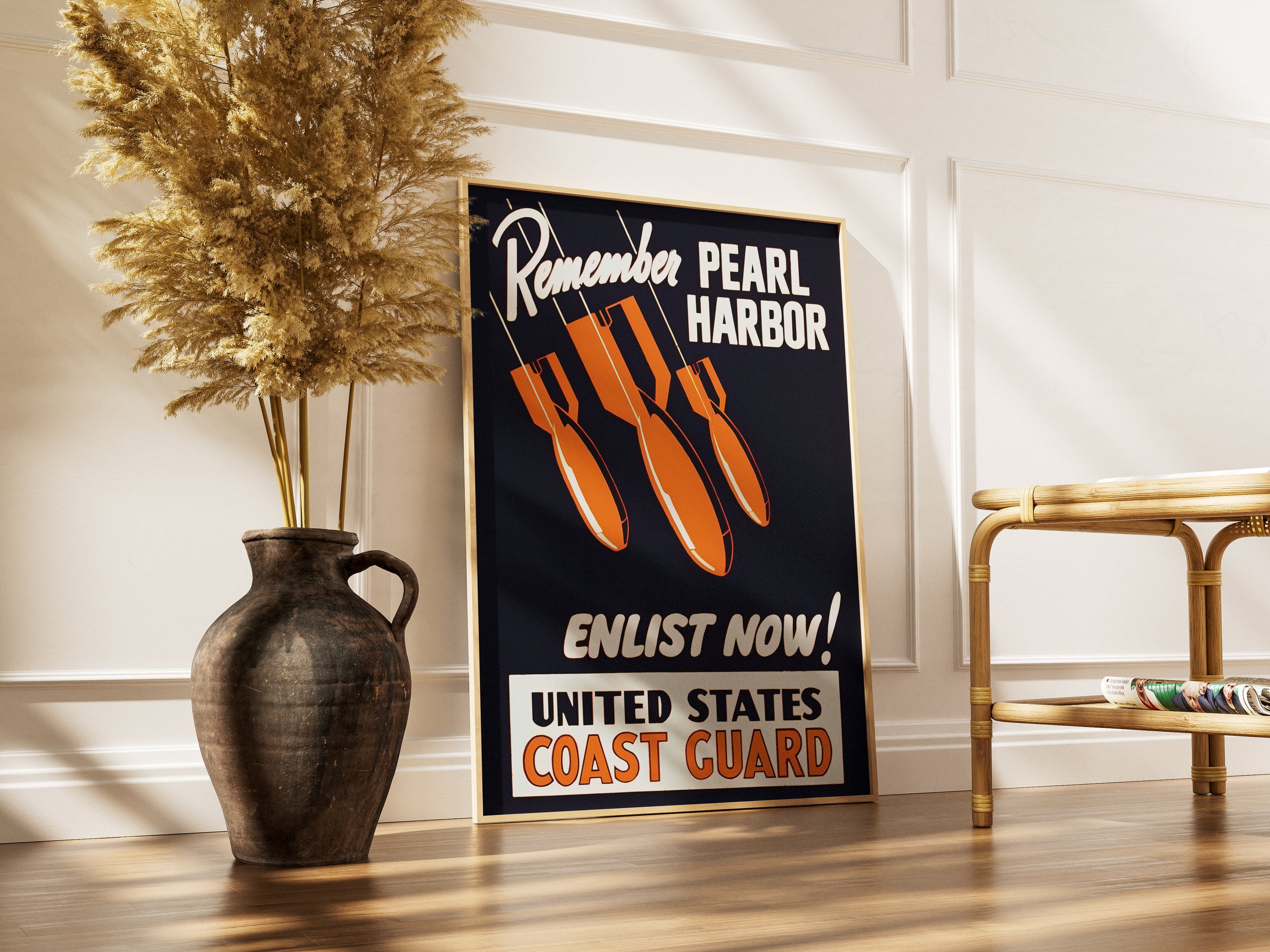 "Remember Pearl Harbor" - US WW2 Propaganda Poster TheHistoryPrint