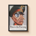 "This is the Enemy" - US WW2 Propaganda Poster