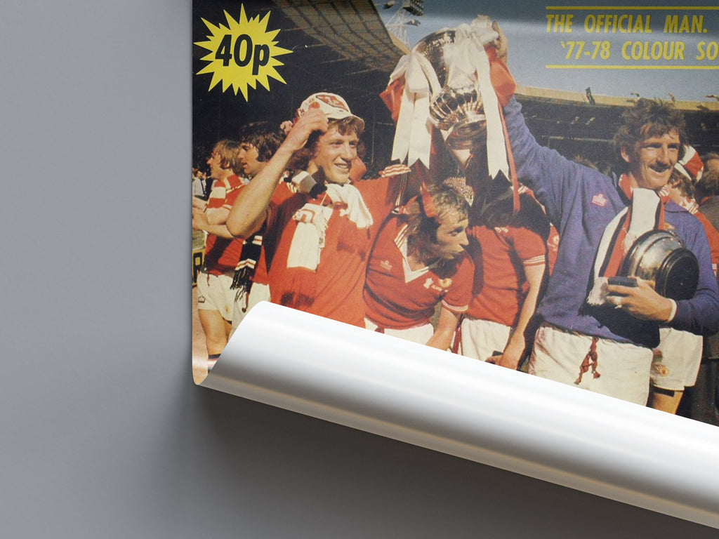 "United we Stand" - Classic Football Poster TheHistoryPrint