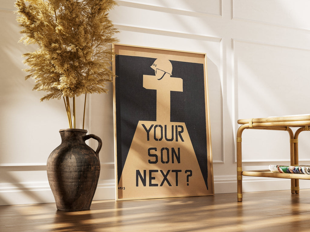 "Your Son Next" - Vietnam War Poster TheHistoryPrint