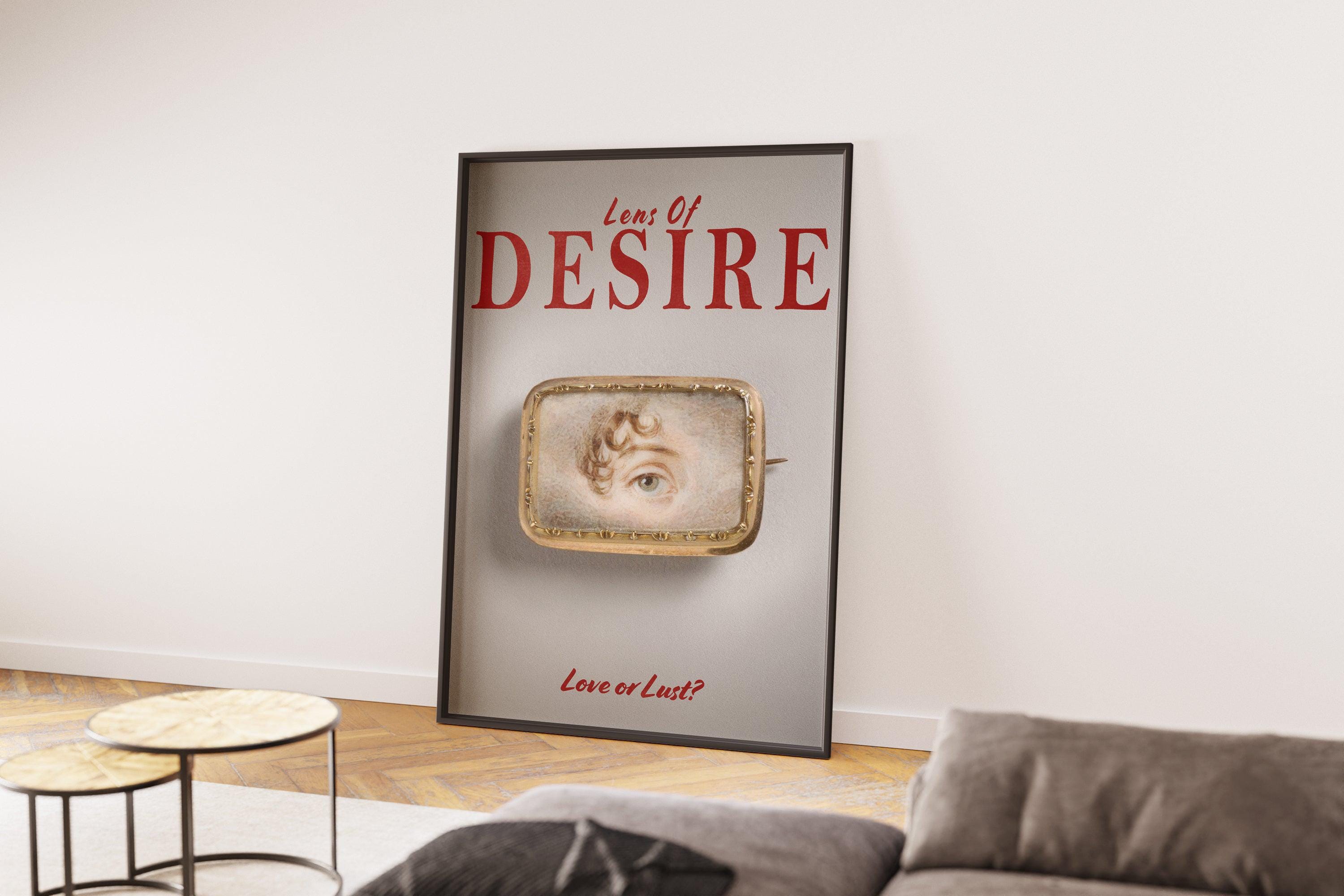 The Love of Desire | Old-Money Collection | Old Money Aesthetic Poster TheHistoryPrint