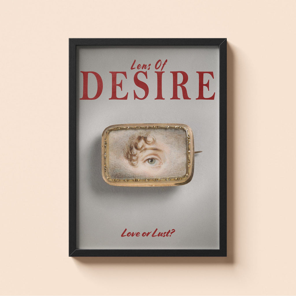 The Lens of Desire | Old-Money Collection | Old Money Aesthetic Poster