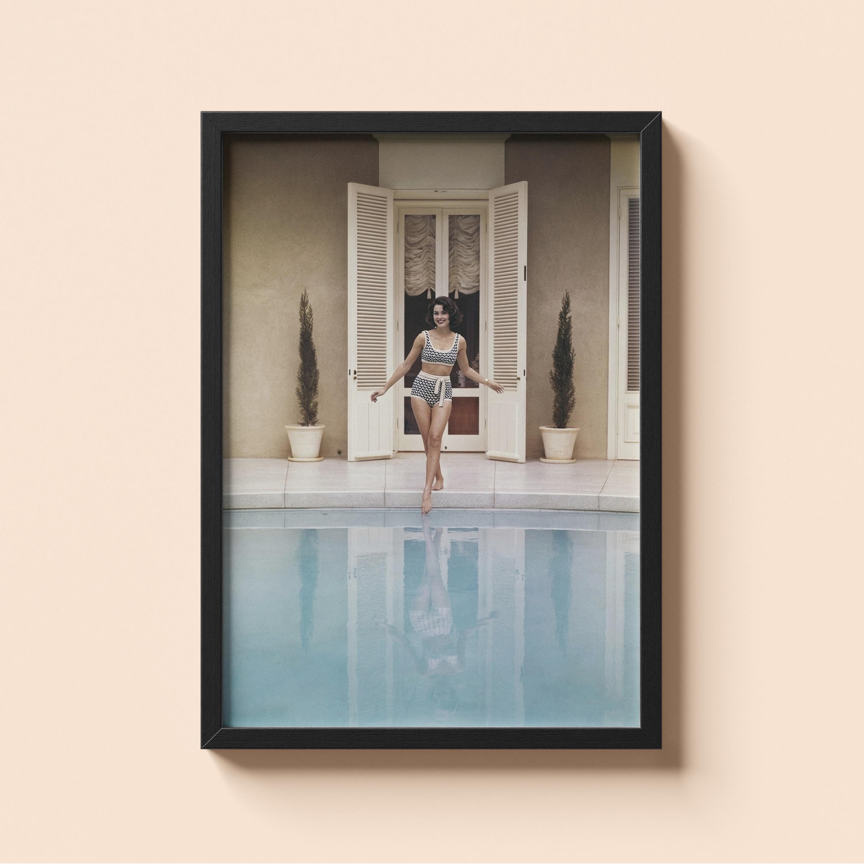 Girls just want the Pool - Vintage Old Money | Old-Money Collection | Old Money Aesthetic Poster