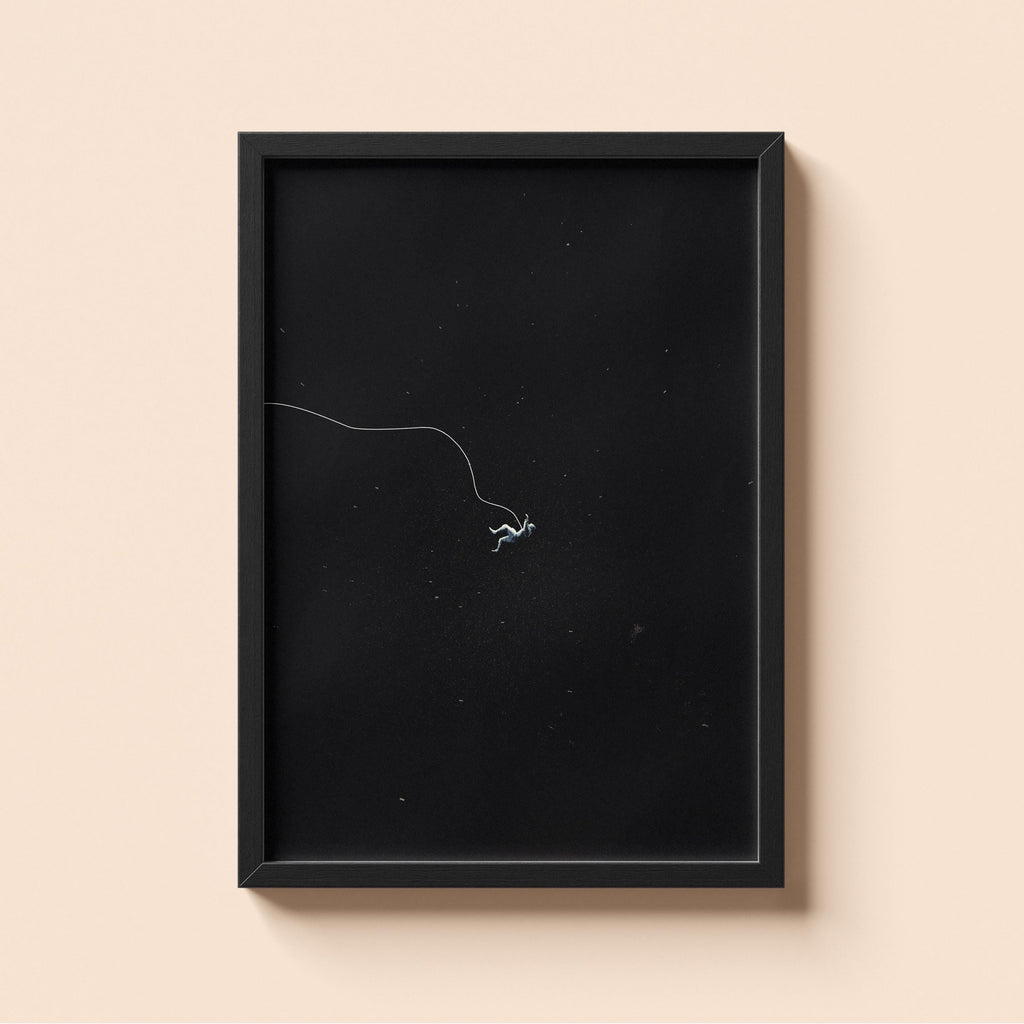 Grace in Space - Project Hail Mary Inspired Art Print | Sci-Fi Space Poster
