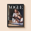 Girls Shooting School Print | Old Money Poster | Vintage Vogue Poster