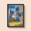 Hammamet Holiday Poster | Travel Wall Art | Vintage Holiday Print | Summer Vacation Poster | Retro Tunisian Poster