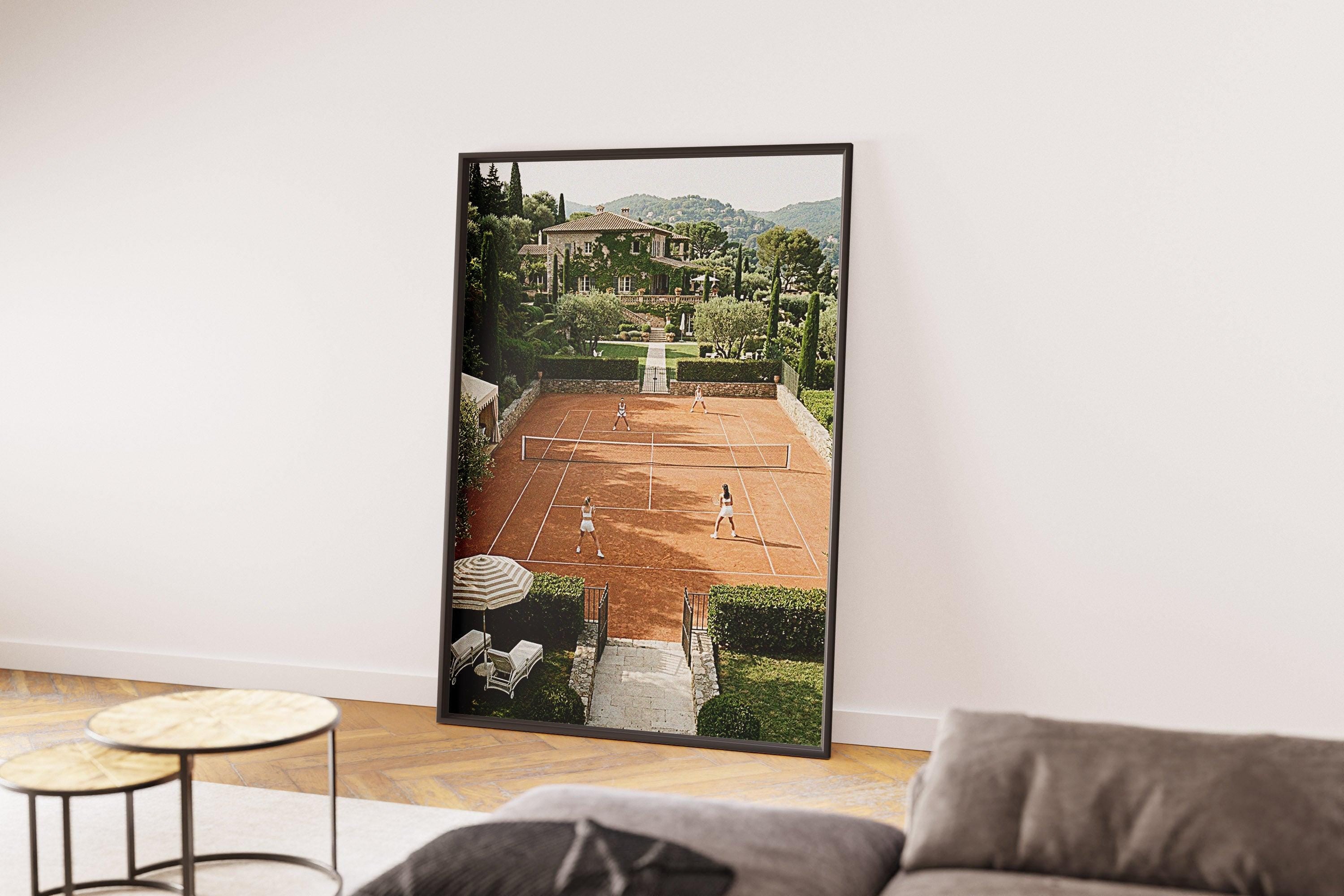 Old Money Tennis Match | Old-Money Collection | Old Money Aesthetic Poster TheHistoryPrint