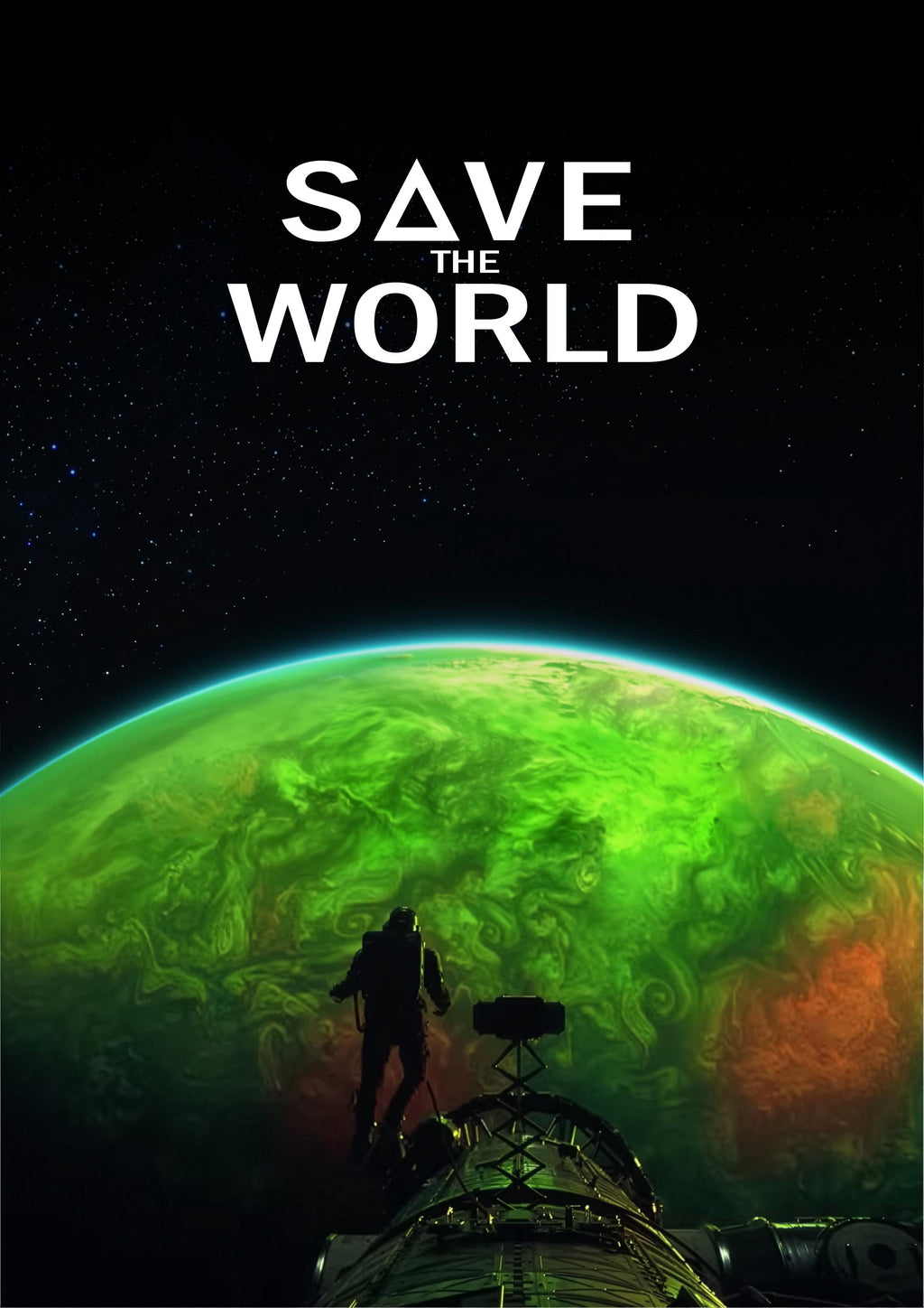 Save the World — Project Hail Mary Inspired Art Print | Sci-Fi Space Poster TheHistoryPrint