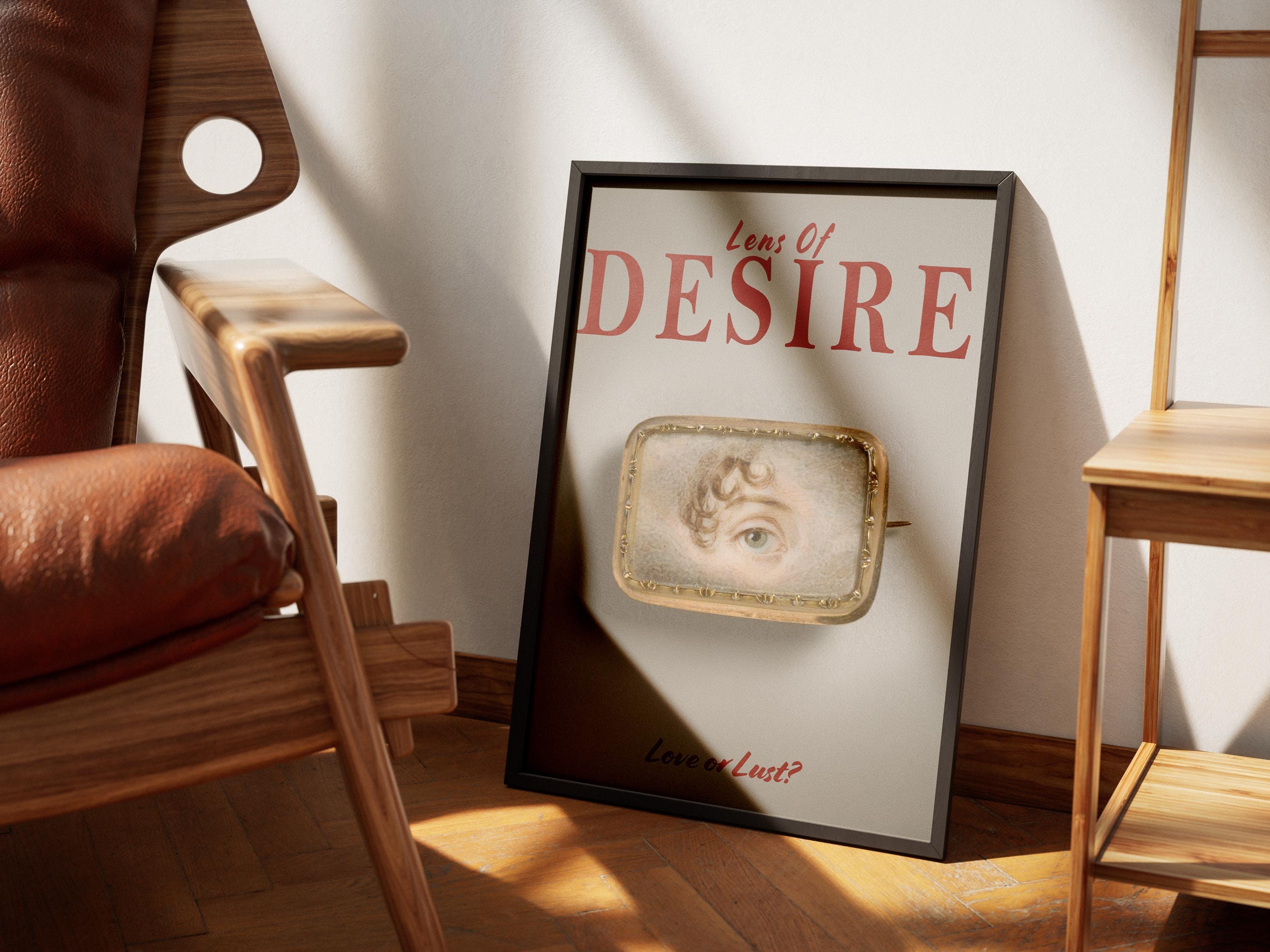 The Lens of Desire | Old-Money Collection | Old Money Aesthetic Poster
