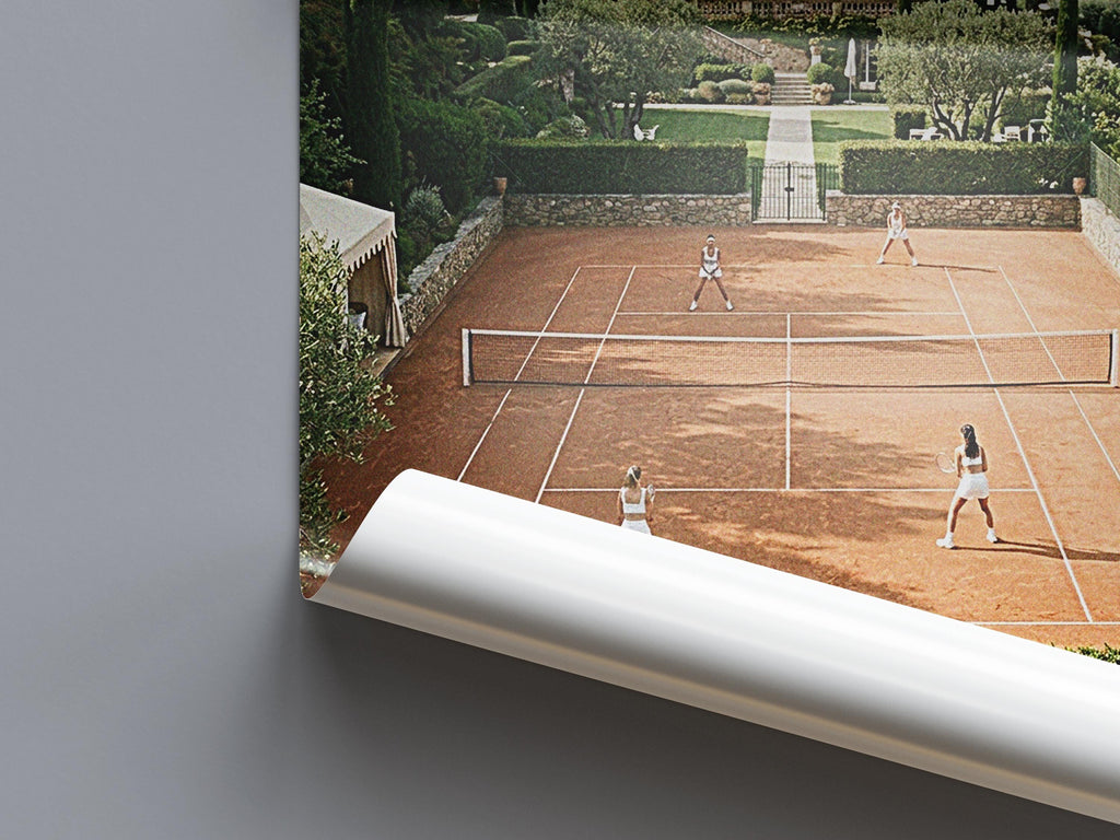 Old Money Tennis Match | Old-Money Collection | Old Money Aesthetic Poster