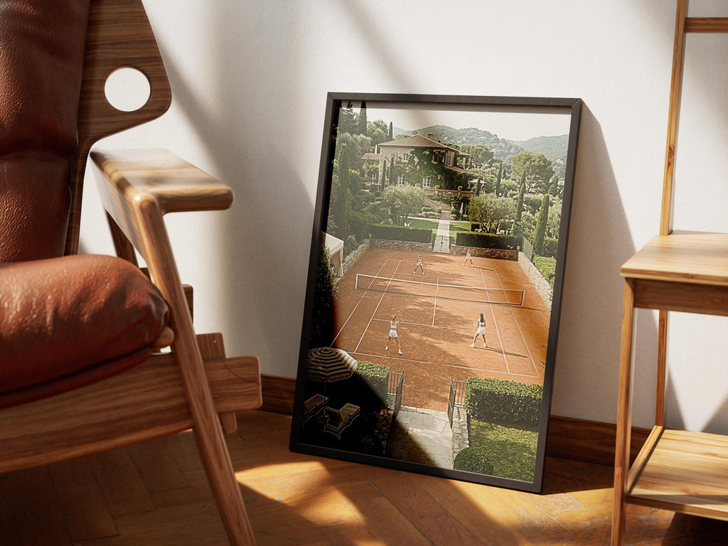 Old Money Tennis Match | Old-Money Collection | Old Money Aesthetic Poster