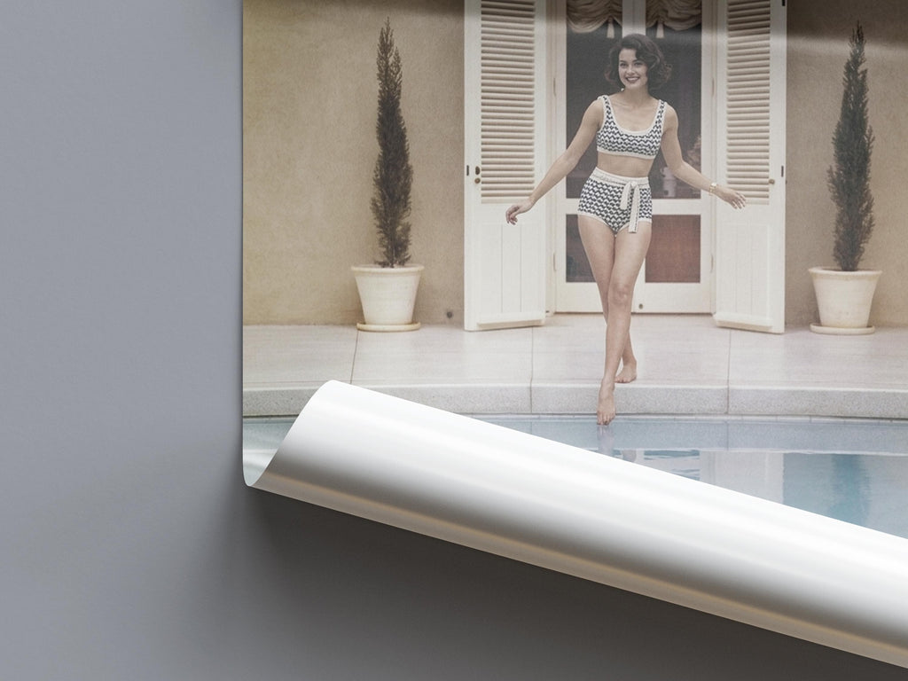 Girls just want the Pool - Vintage Old Money | Old-Money Collection | Old Money Aesthetic Poster