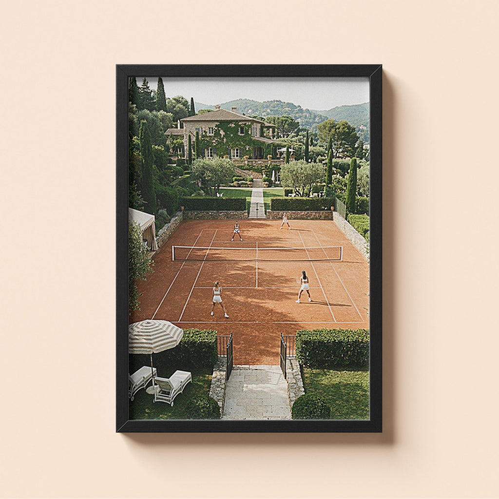 Old Money Tennis Match | Old-Money Collection | Old Money Aesthetic Poster