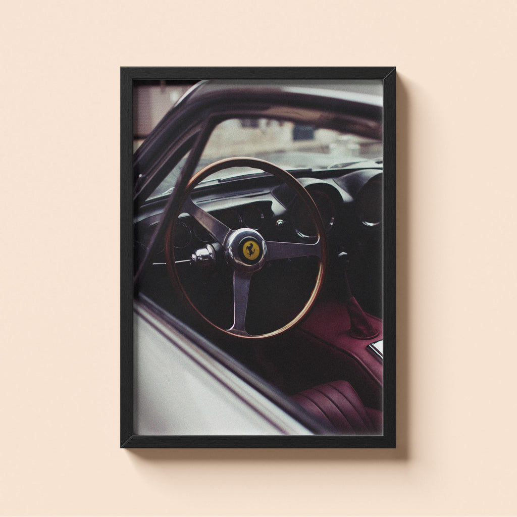 My Ferrari - Vintage Old Money | Old-Money Collection | Old Money Aesthetic Poster