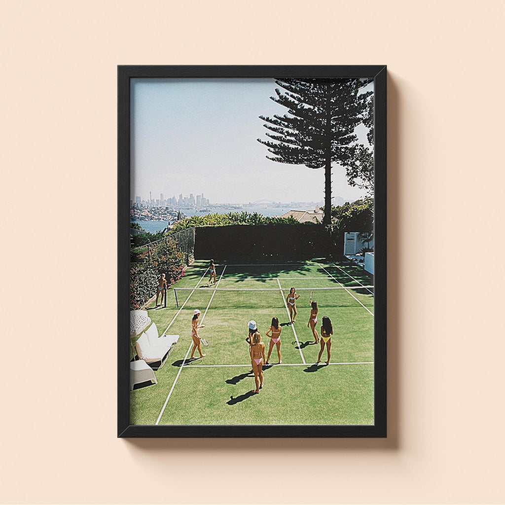 Tennis Girls in the City - Vintage Old Money | Old-Money Collection | Old Money Aesthetic Poster