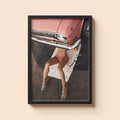 Under the Car Vintage Print | Vintage Old Money Poster | Country Club Decor