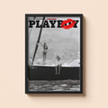 Girls on a Boat PlayBoy Print | Vintage Old Money Poster | Country Club Decor