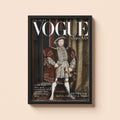 Historical Vogue Henry VIII Poster | Tudor Poster | Magazine Cover Print